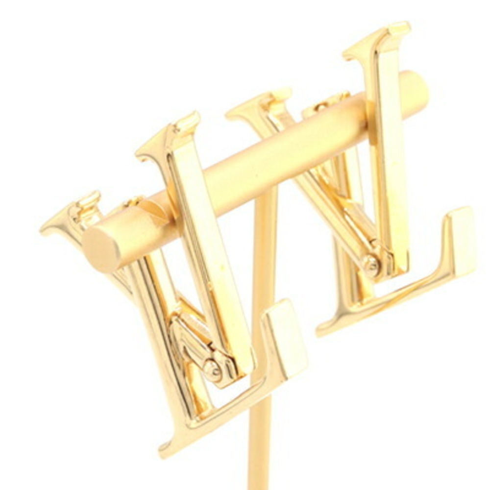 LOUIS VUITTON Gold Earrings - Picture 2 of 9